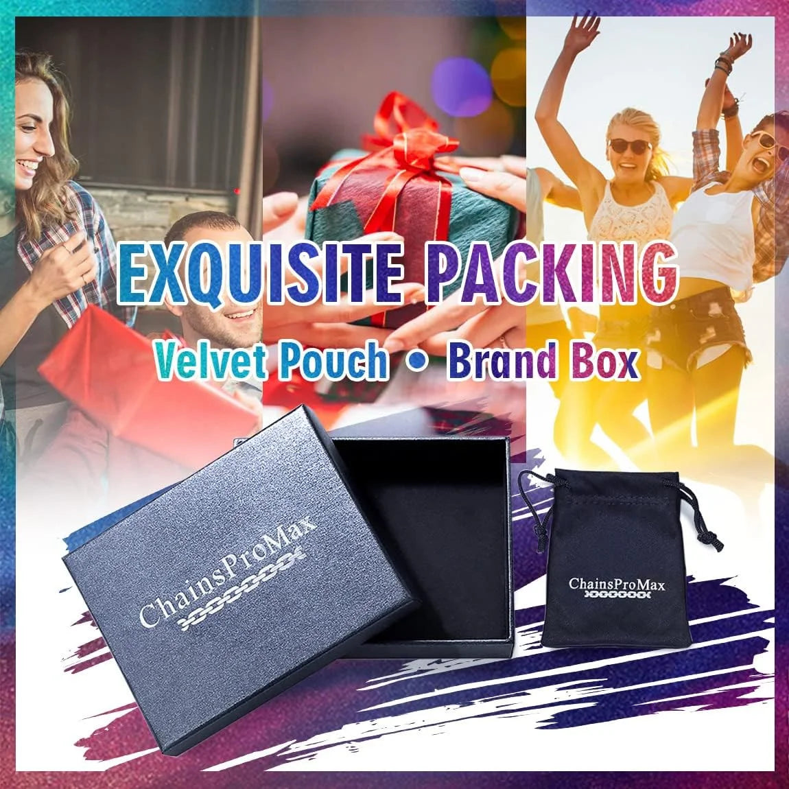 Men Rope Necklace Replacement Chain for Pendant 6Mm 20Inches 316L Stainless Steel Gold Plated