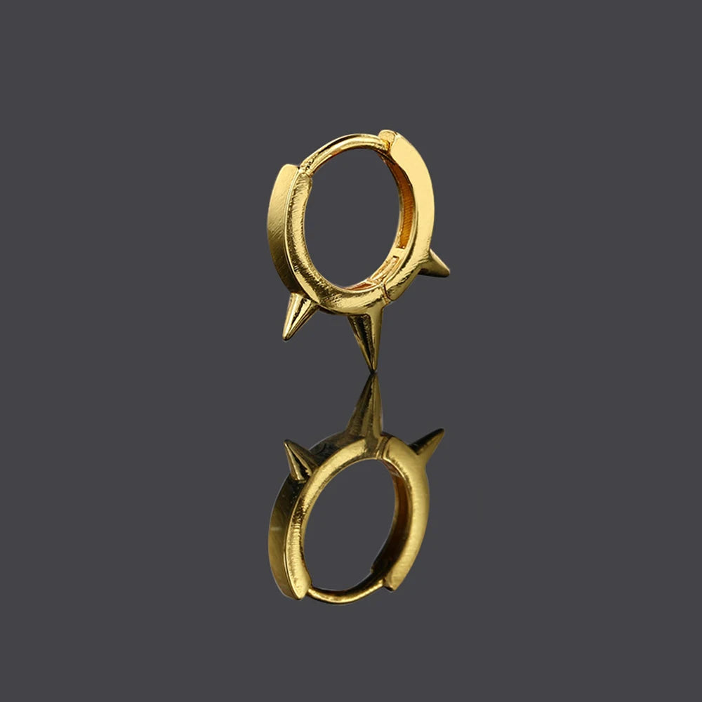 1Pc Hoop Earrings Zircon Helix Lobe Ear Cartilage Gold Color Septum Piercing Earring Tragus Rook Accessories Women Jewelry Gift