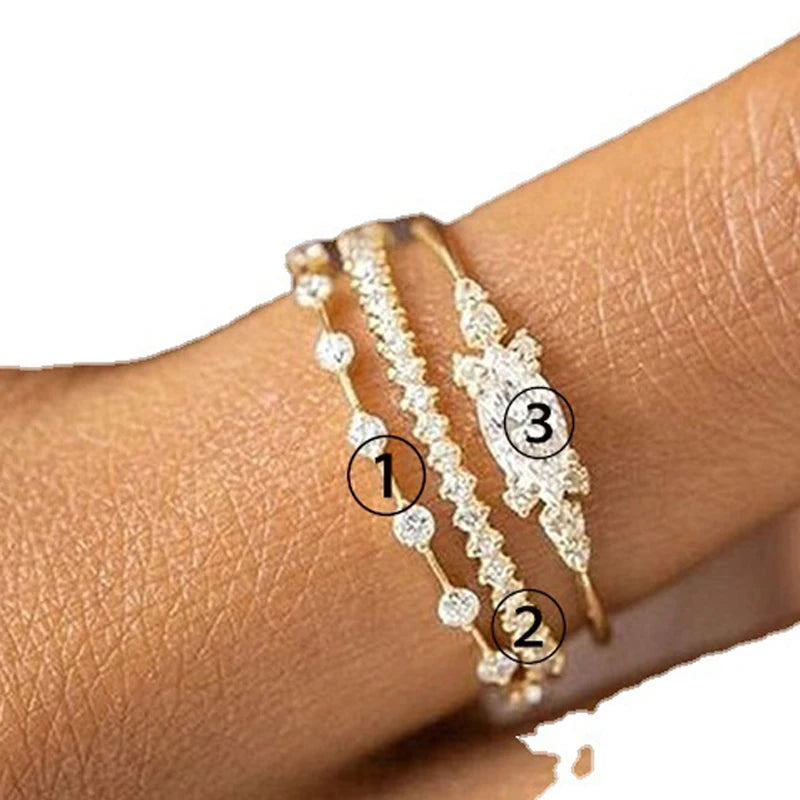 Stackable Gold Rings for Women Dainty 14K Trendy Gold Plated Non Tarnish Stacking Cubic Zirconia Fashion Ring Jewelry Size 6 -10