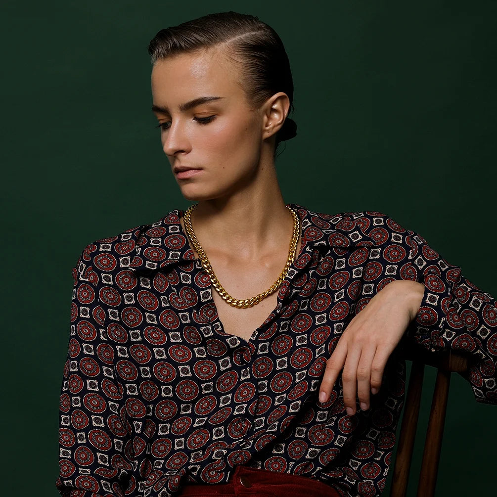 18K Gold Plated Chain for Men 10Mm 20 Inch Chunky Heavy Golden Necklaces Mens Gifts