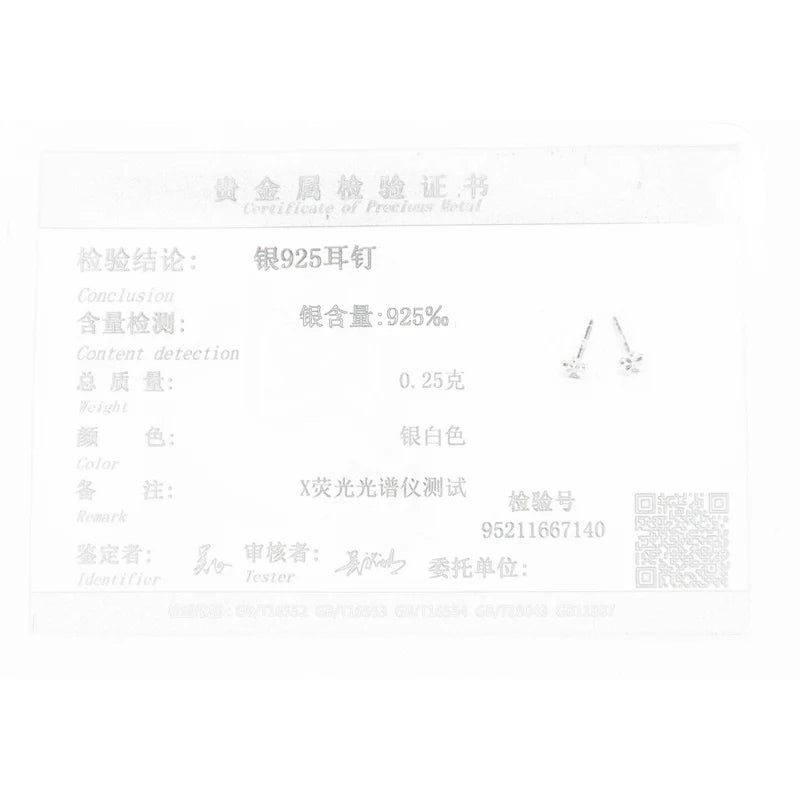 Tiny Flower Stud Earrings 925 Sterling Silver Cute 925 Small Silver Earrings for Women Silver Hypoallergenic Girls