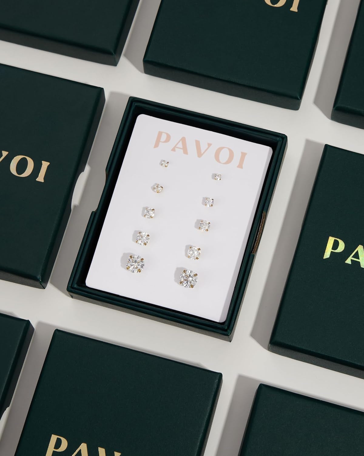 14K Gold Plated Lightweight Chunky Open Hoops for Women | Trendy Gold Hoop Earrings